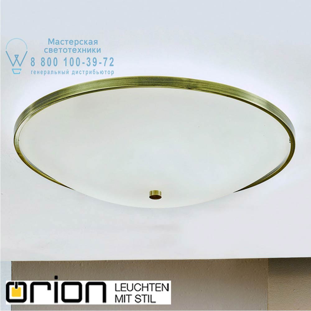 orion leuchten DL 7-531/56 Patina Aida Ceiling Light, Antique Brass finish, 56cm потолочный светильник