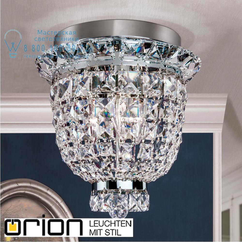 orion leuchten DLU 2238/3/25 chrom Ambassador Ceiling Light, chrome plated, 25cm потолочная люстра