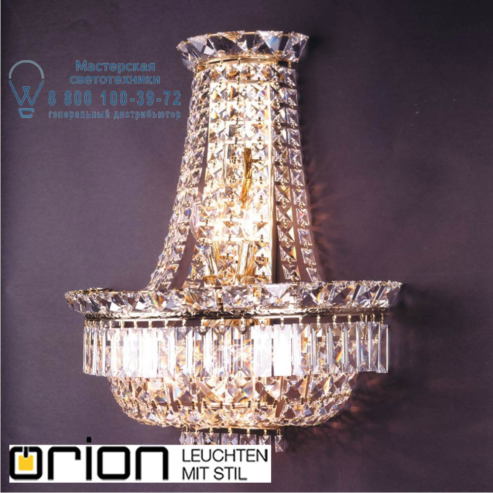orion leuchten WA 2-1066/6 gold Ambassador Wall Light with 6 lamps, 24K gold plated светильник