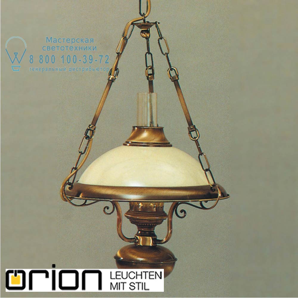 orion leuchten Lat 5-121/1 Patina/355 champ, 358 Austrian Old Lamp Latern, Antique Brass finish, 35cm подвесной светильник