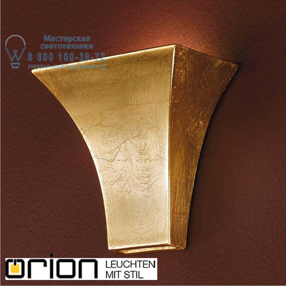 orion leuchten WA 2-1160/1 alt-gold Baton Wall Light, Antique gold finish светильник