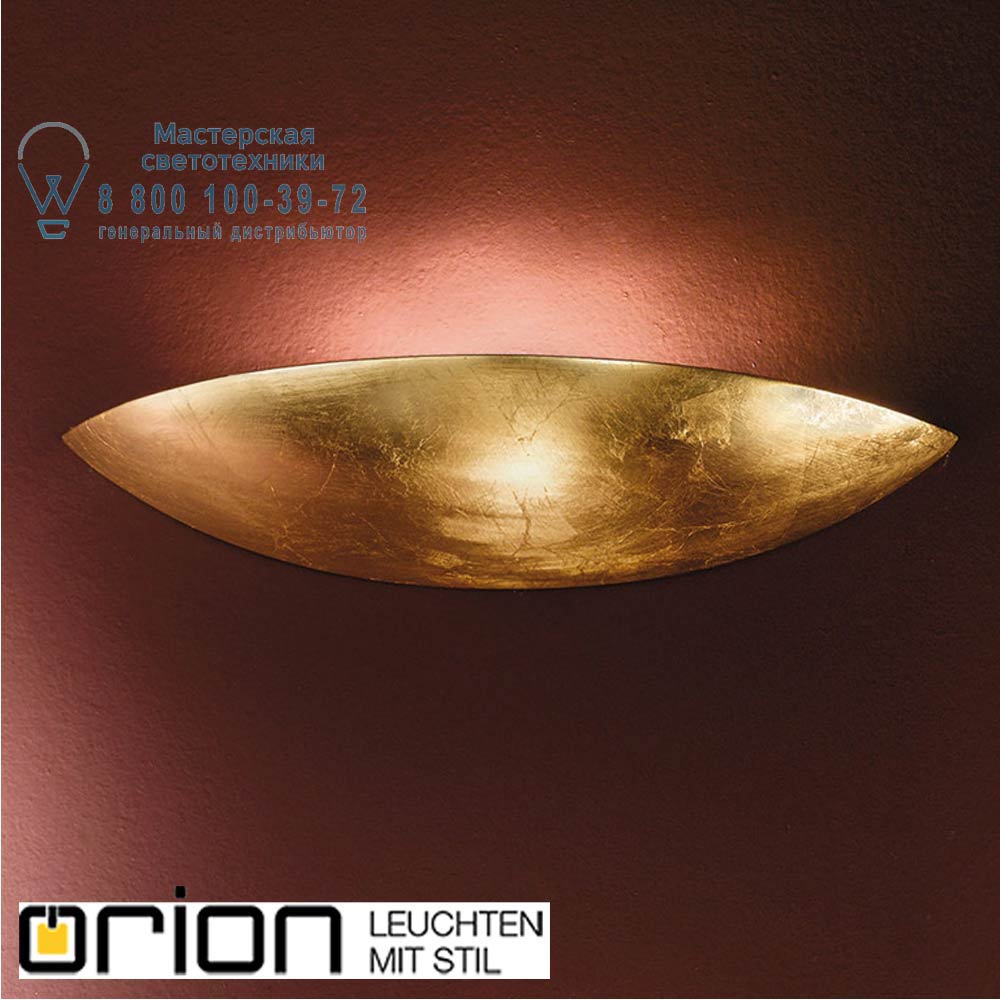orion leuchten WA 2-1162/1 alt-gold Belvina Wall Light, Antique gold finish светильник