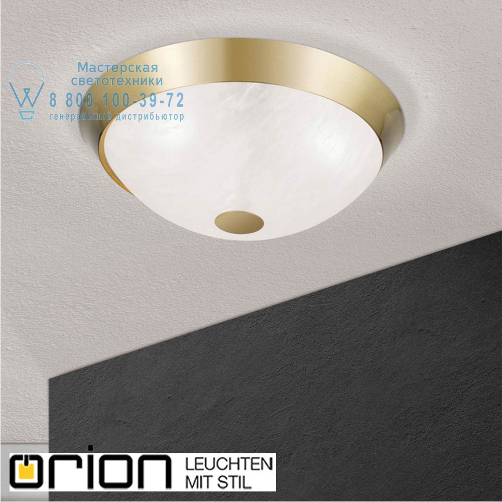 orion leuchten DL 7-619/34 MS-matt Frano Ceiling Light, 34cm, Satin Brass finish светильник