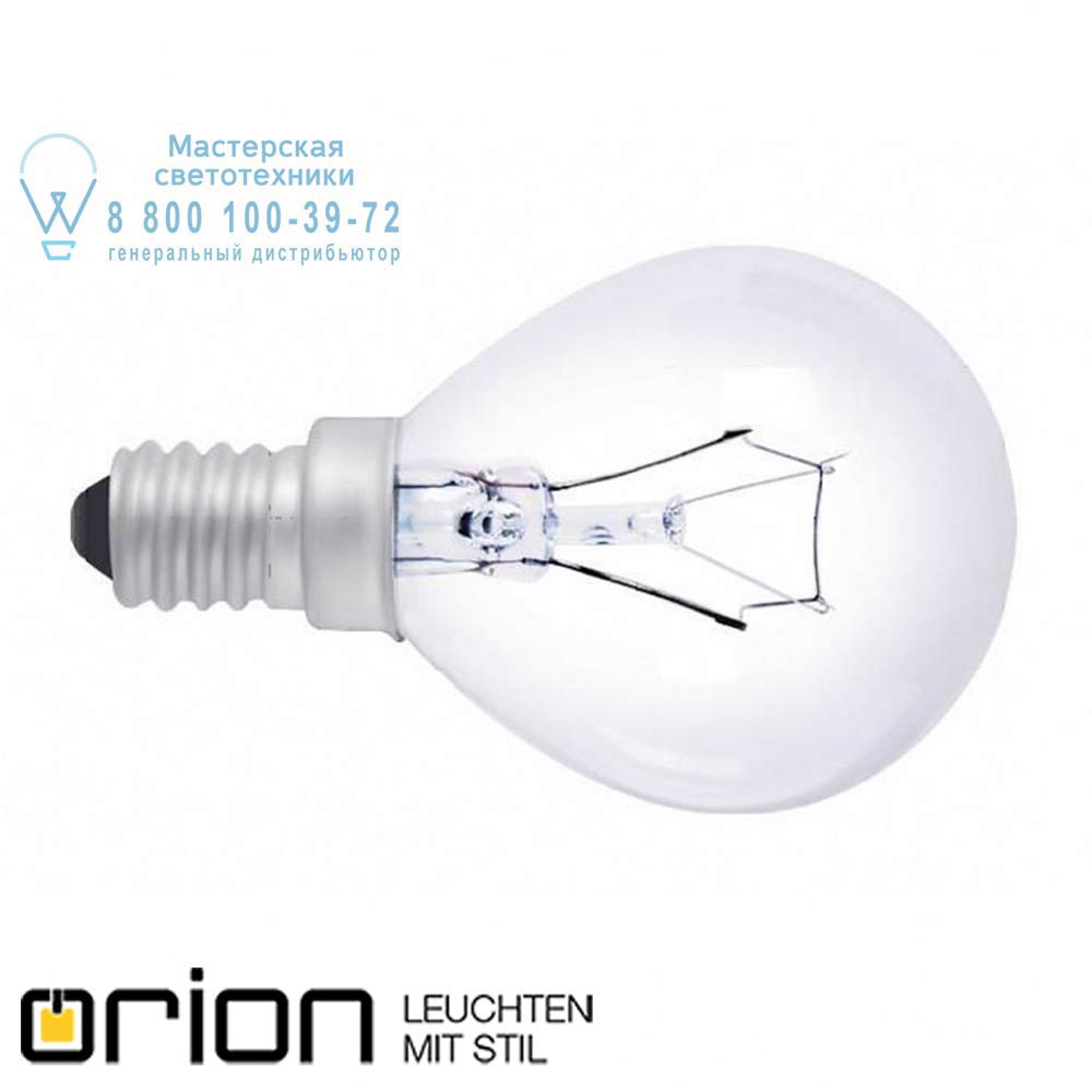 orion leuchten E14/40W klar *FO* G45 bulb, 40W лампочка