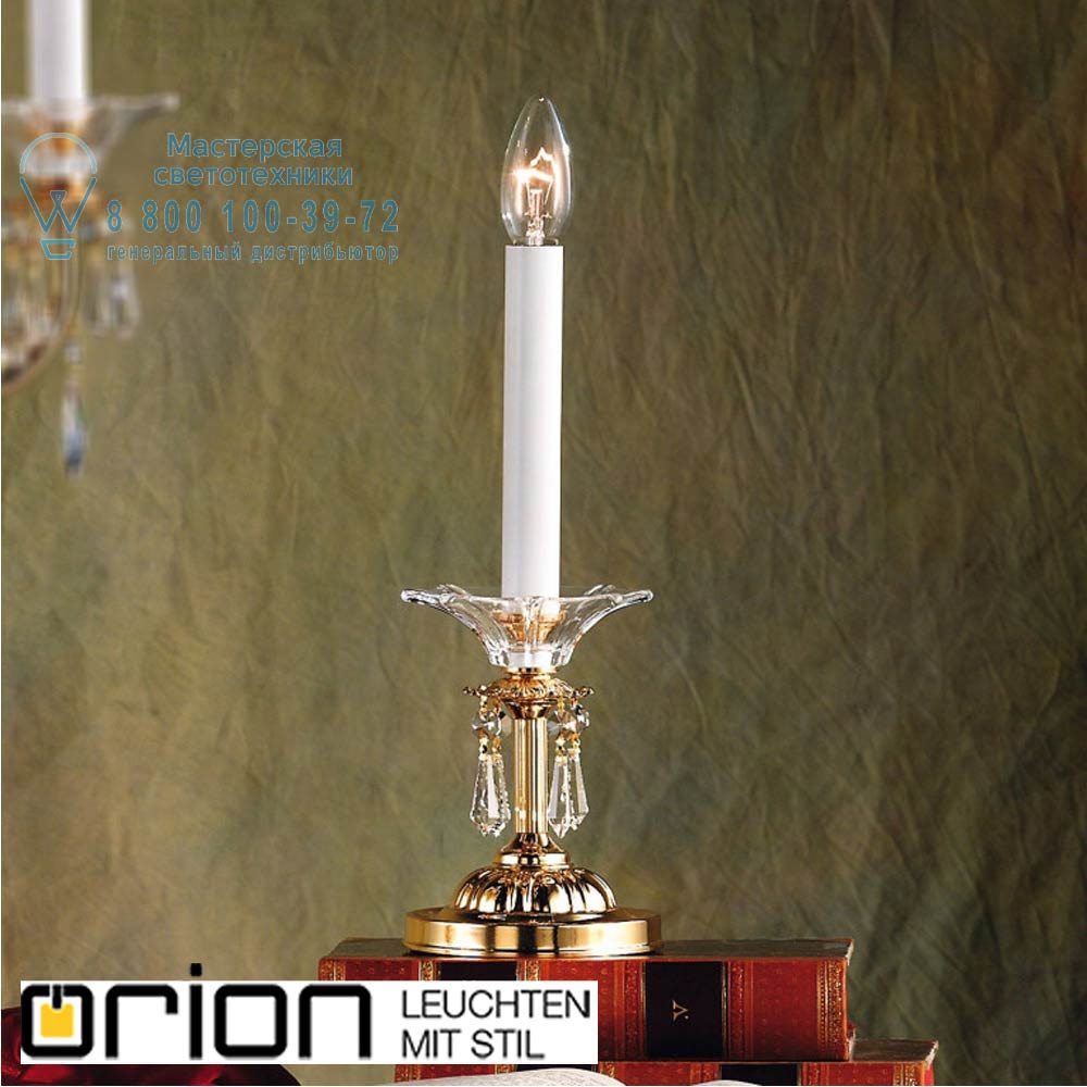 orion leuchten LA 4-1027/1 gold Katharina Table Lamp, 1 lampholder, 24K gold plated настольная лампа