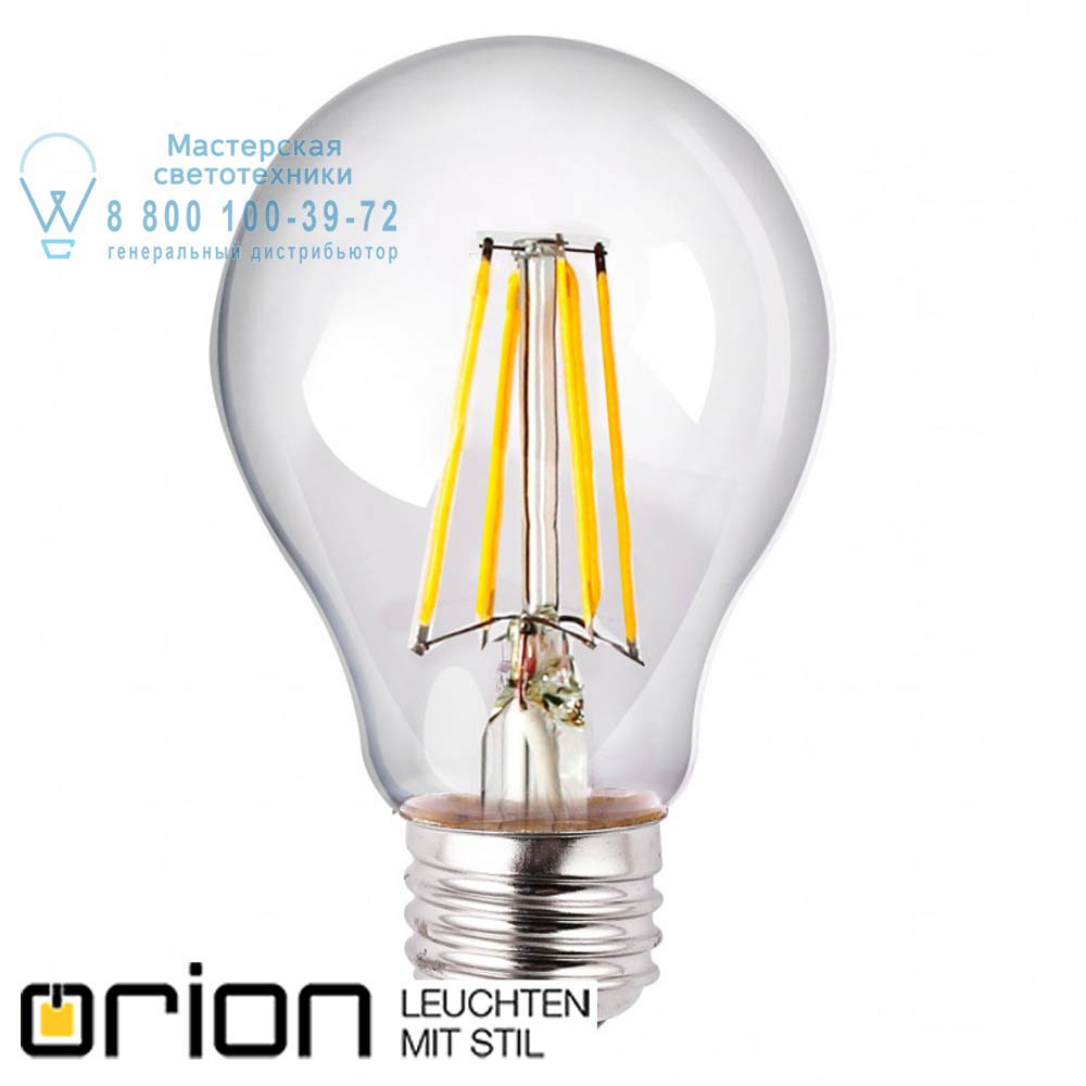 orion leuchten E27/4W klar LED *FO* LED A55 bulb, 4W clear cover светодиодная лампа