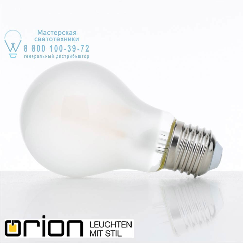 orion leuchten E27/8W i.m. LED *FO* LED A65 bulb, 8W, frosted, dimmable светодиодная лампа