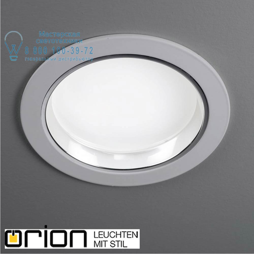 orion leuchten Str 10-446 Titan/EBL LED Downlight ARIAN, aluminium finish, 18cm встраиваемый светильник