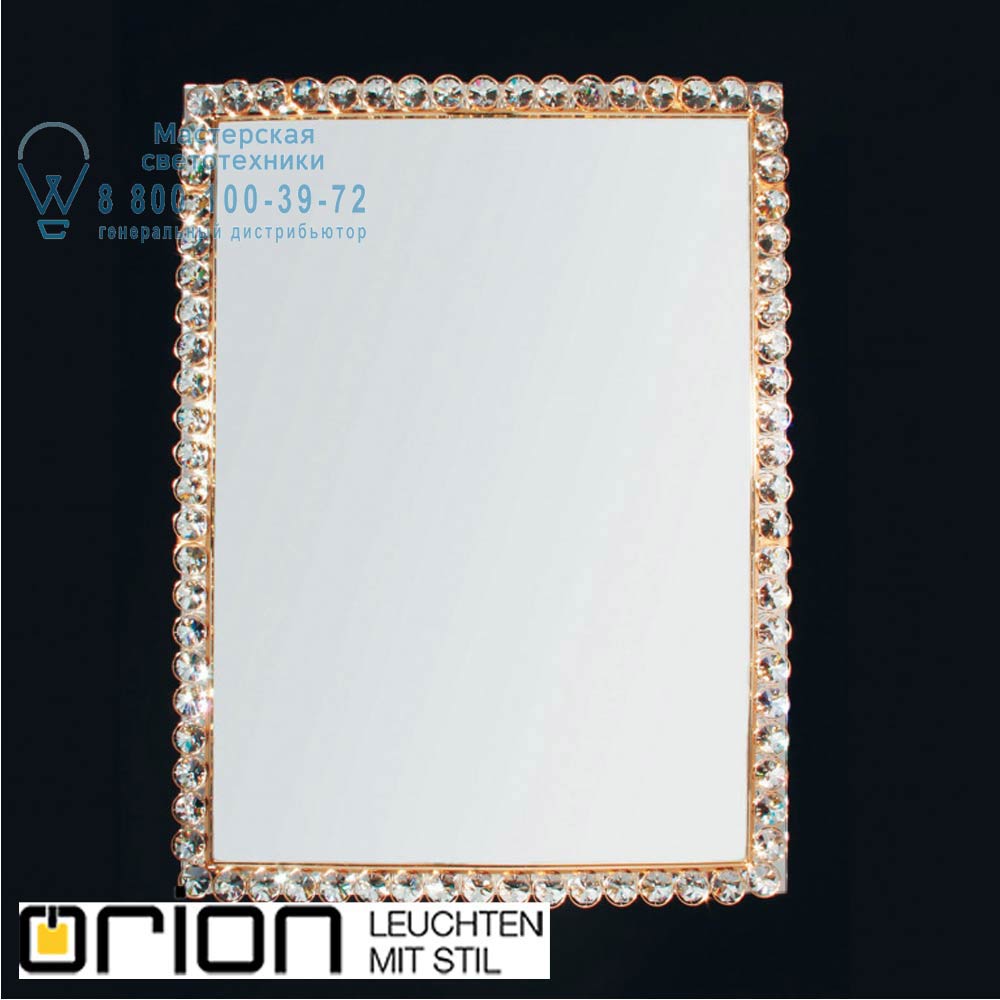 orion leuchten Spiegel 13K/605.01.003 gold Laru Mirror, gold finish, 75x58cm предмет интерьера