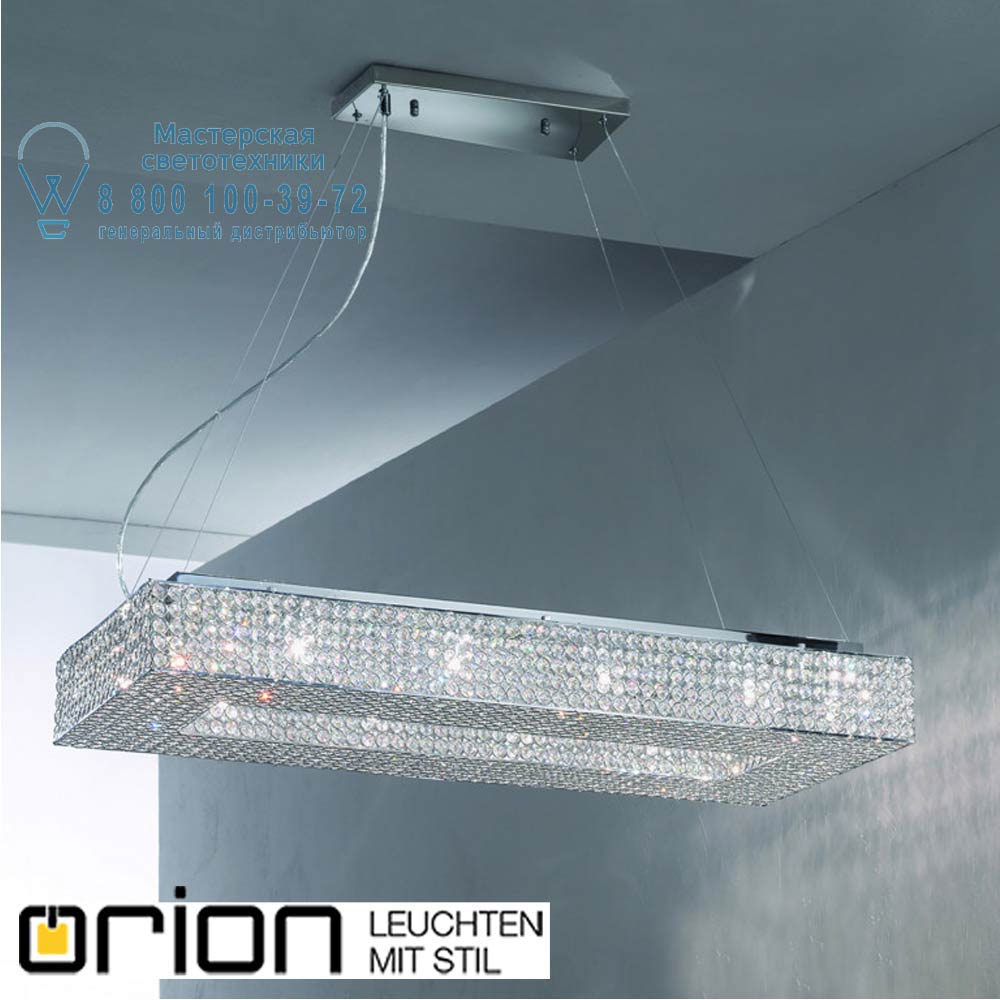 orion leuchten HL 6-1574/12 chrom Liento pendant light, chrome finish подвесной светильник