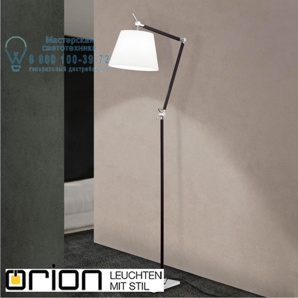 orion leuchten Stl 12-1172/1 chrom Mars floor light торшер