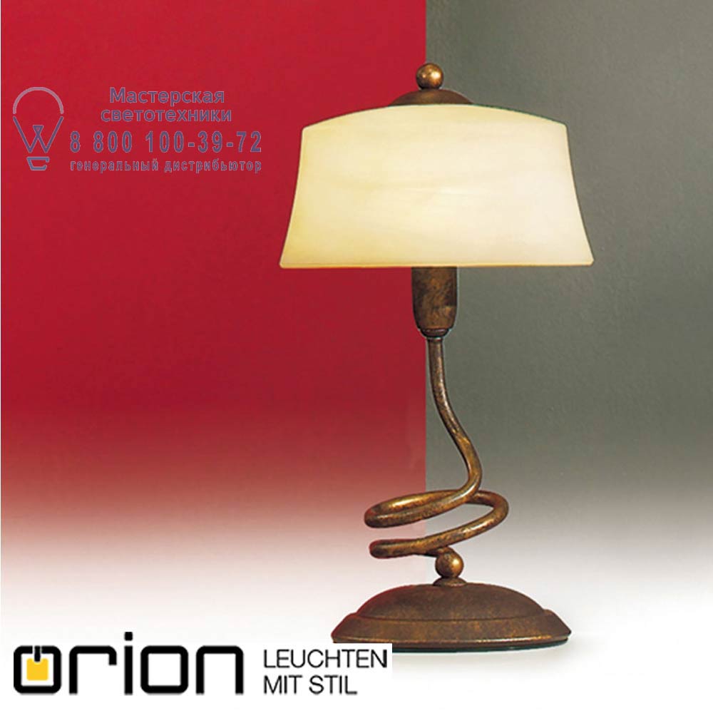 orion leuchten LA 4-1011/1 Antik Matteo table lamp, antique finish настольная лампа