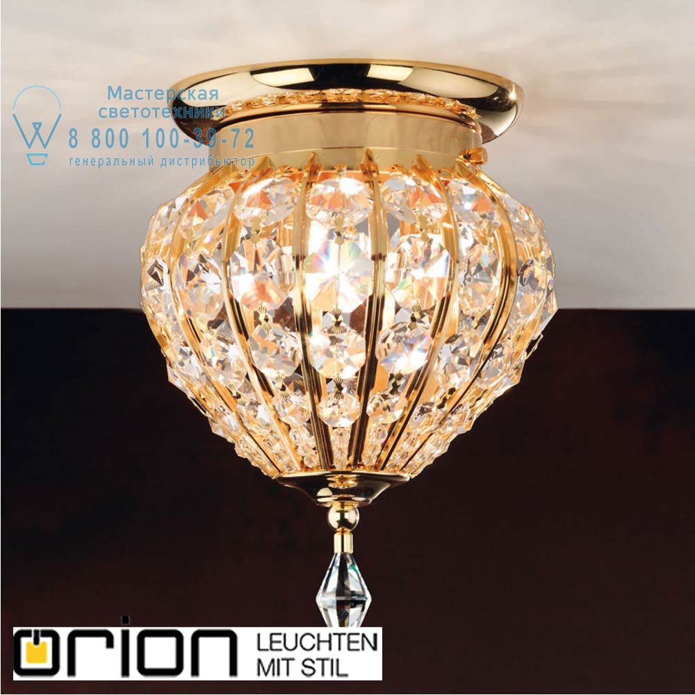 orion leuchten DL 7-478/3/170 gold Oriental ceiling light, 17cm, 24K gold plated потолочный светильник