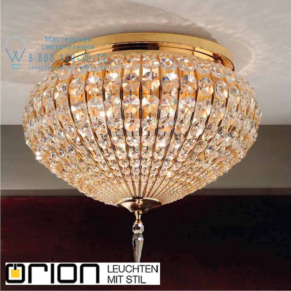 orion leuchten DL 7-478/5/500 gold Oriental ceiling light, 50cm, 24K gold plated потолочный светильник