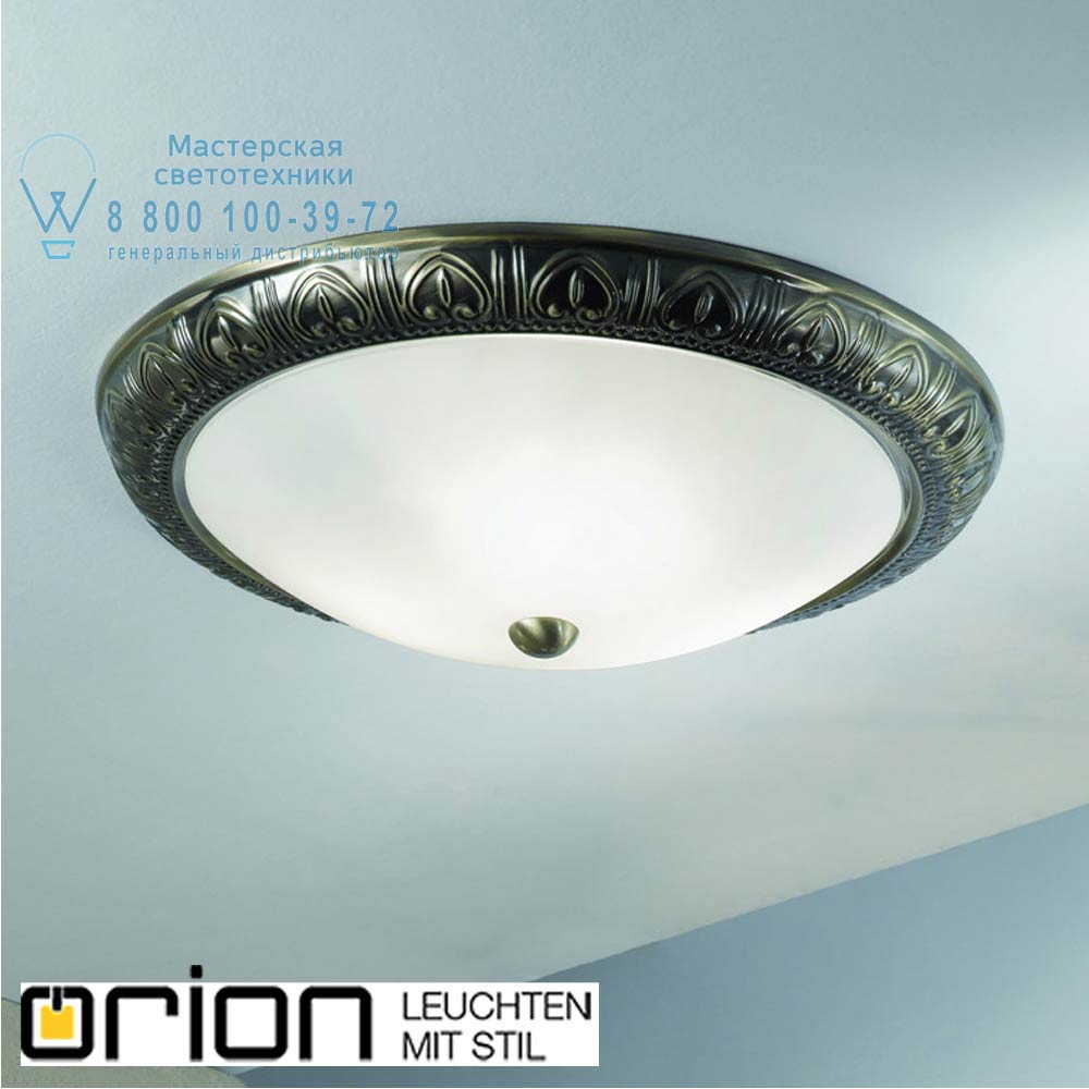 orion leuchten DL 7-583/38 bronze Pankok ceiling light, bronze finish, 38cm светильник