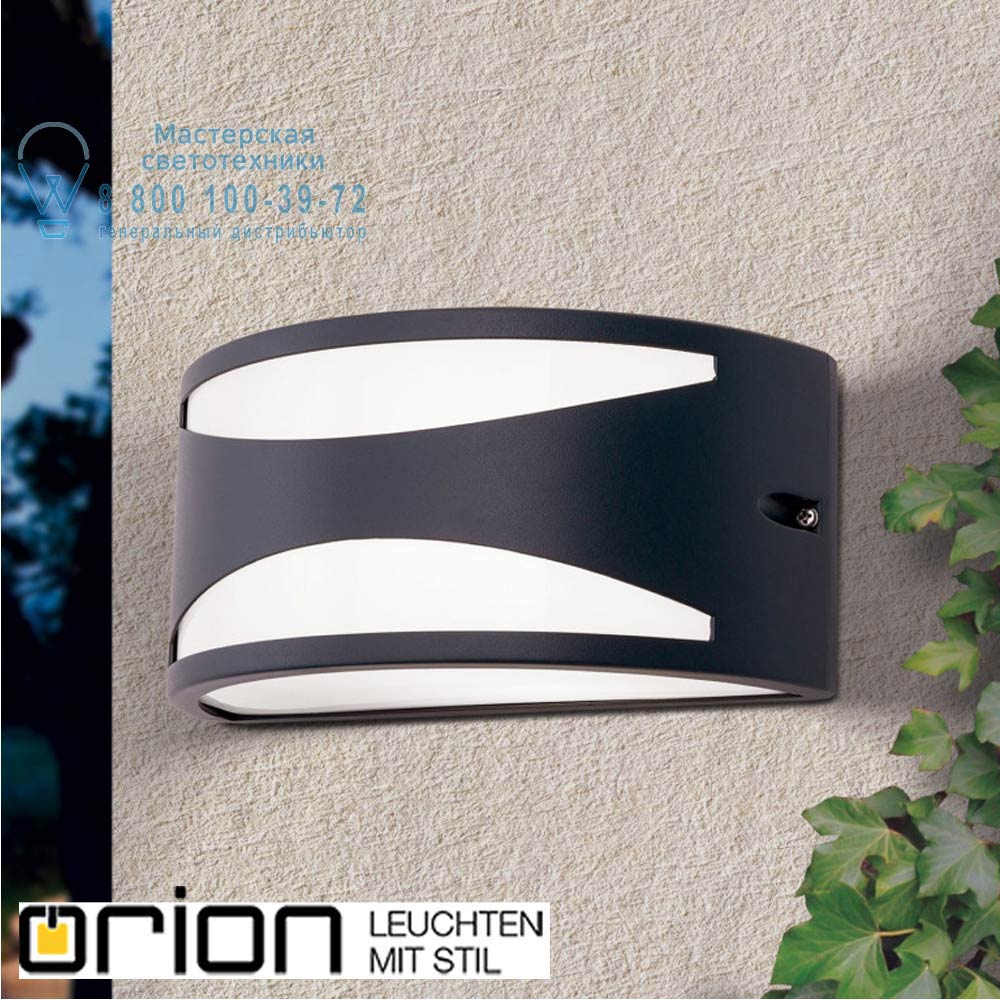 orion leuchten AL 11-1193 anthrazit Shell outdoor light, anthrazite finish уличный потолочный светильник