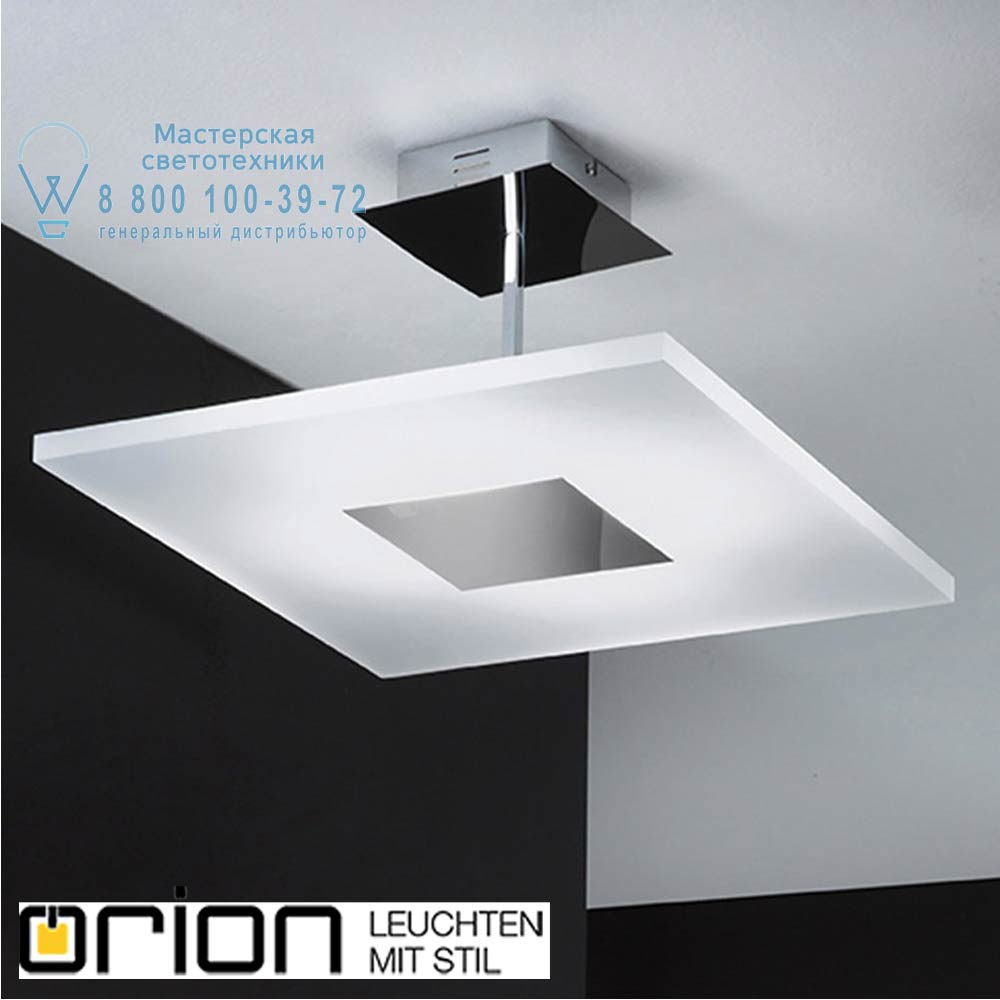 orion leuchten DL 7-571/1A chrom Tauro LED ceiling light, chrome finish, 50cm потолочный светильник