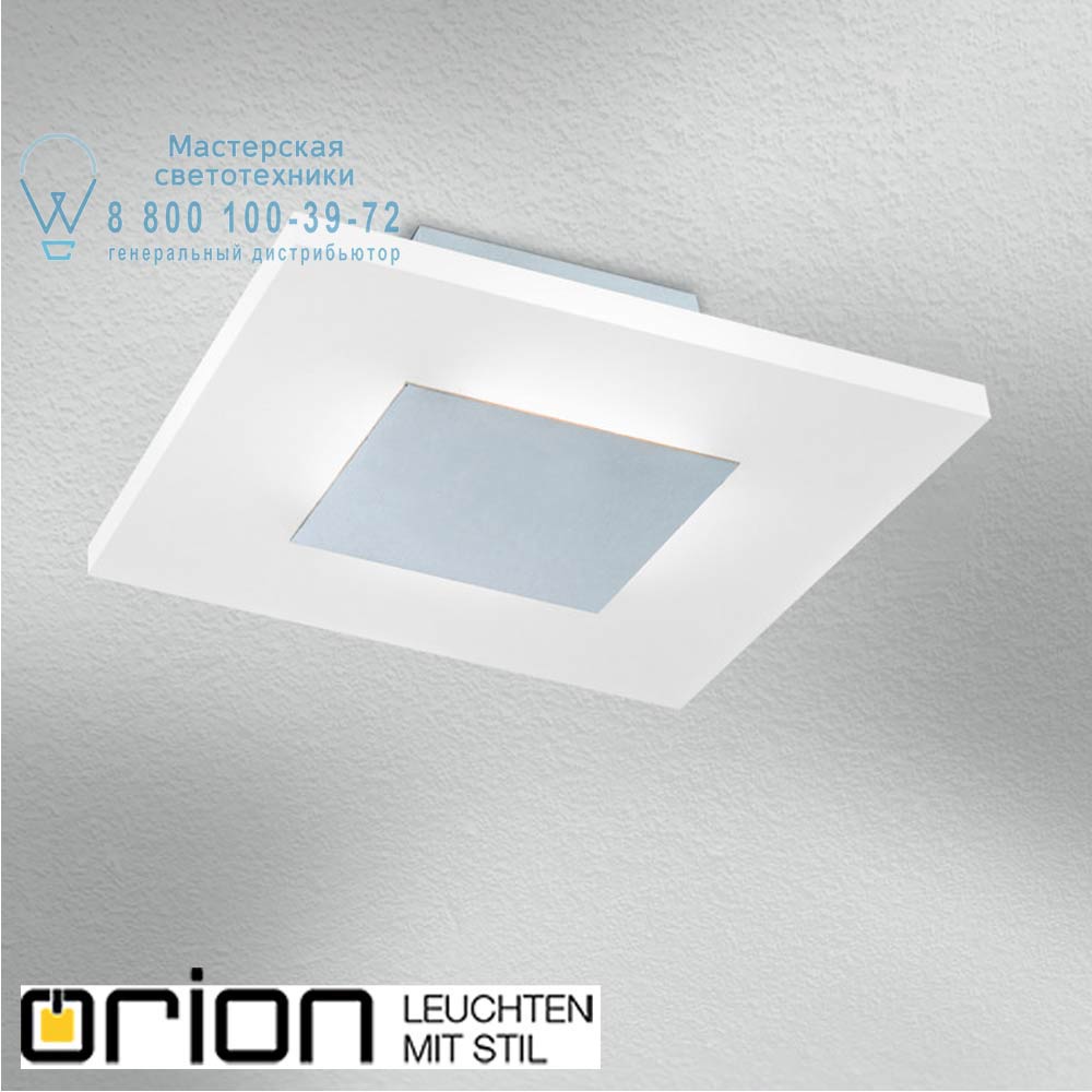 orion leuchten DL 7-614/30 satin Tauro LED ceiling light, 30x30cm светильник
