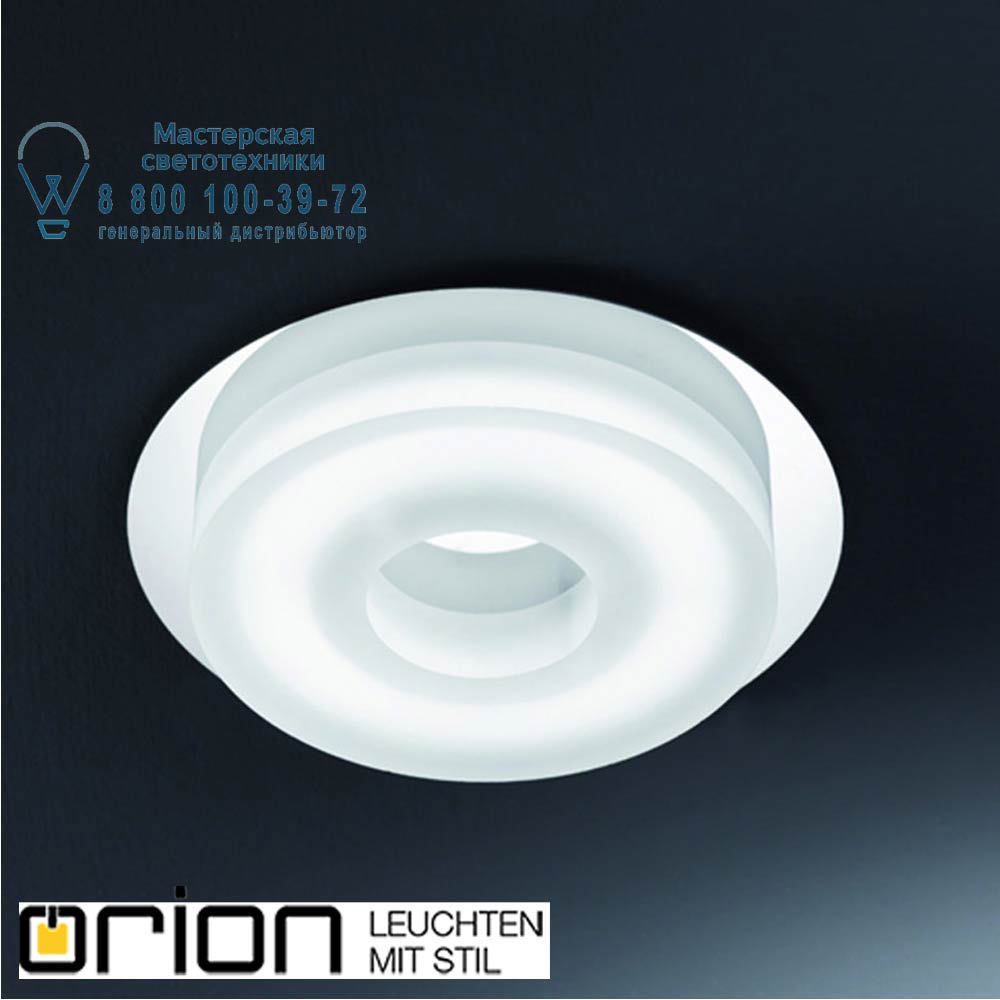 orion leuchten Str 10-435 chrom/EBL Tauro LED downlight, square встраиваемый светильник