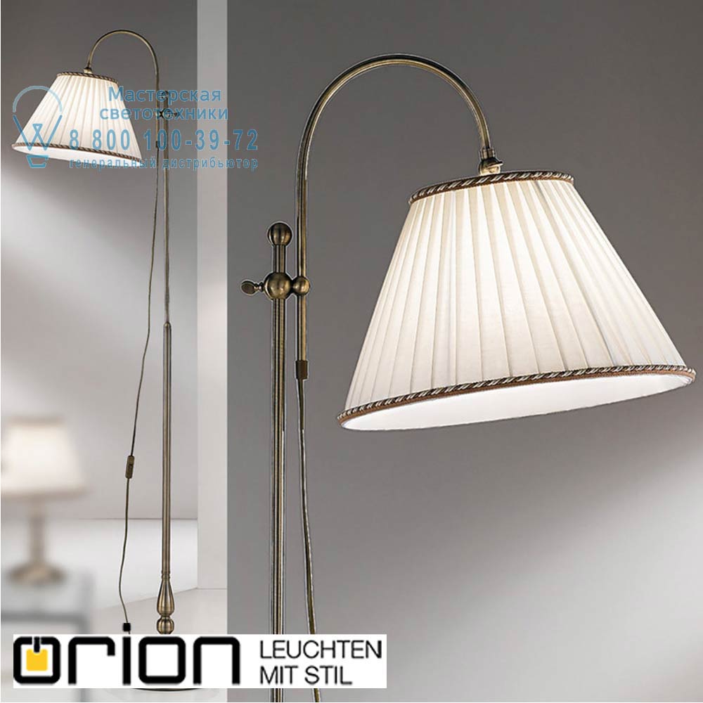 orion leuchten Stl 12-1101/1 Patina Tonia boy lamp, Antique brass finish торшер
