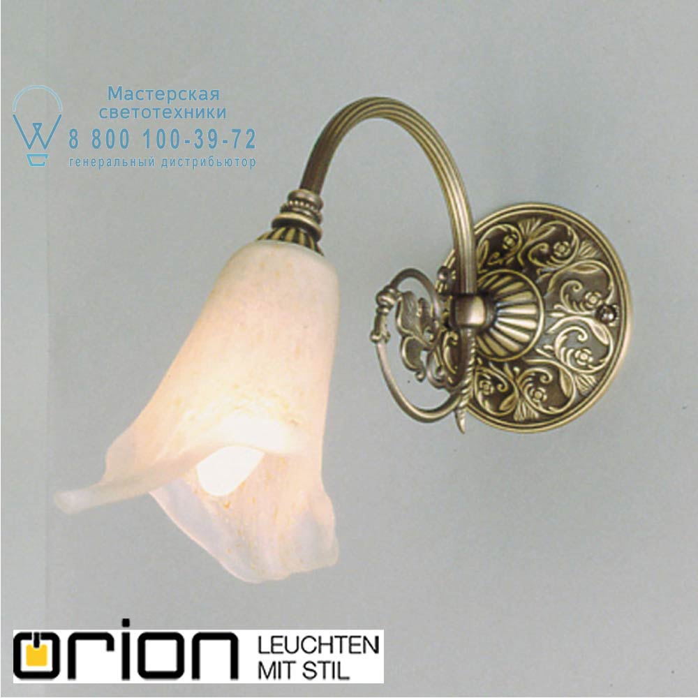 orion leuchten WA 2-968/1 Altpatina/440 Tosca wall light, 1 lamp, antique brass finish светильник