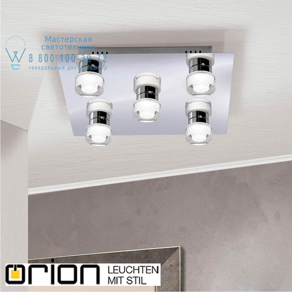 orion leuchten Str 10-454/5 chrom Venuto LED triple spotlight прожектор
