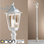 Иконка orion leuchten AL 11K/82506 weiß-gold/rauch Puchberg Garden Poll Light, H 211cm, black/gold finish уличный светильник