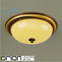 Иконка orion leuchten DL 7-086/35 Patina/champ glänzend Nostalgie ceiling light, 35cm, antique brass finish, shiny champagne glass светильник