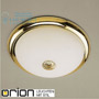 Иконка orion leuchten DL 7-087/47 gold/opal-matt Empire ceiling light, 24K gold plated, dia. 47cm светильник