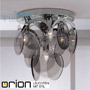 Иконка orion leuchten DL 7-146/3+1 chrom/293 rauch Rauchglas ceiling light, 4 lamps, chrome finish светильник