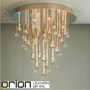 Иконка orion leuchten DL 7-190/27/80 gold Galaxy Ceiling Lamp with 27 bulbs, 24K gold plated светильник