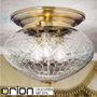 Иконка orion leuchten DL 7-263 bronze/417 klar-Schliff Adele Ceiling Light, bronze plated, with clear cut glass, 40cm светильник