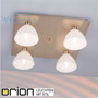 Иконка orion leuchten DL 7-372/4 gold-matt/438 opal Opaldesign ceiling light, 4 lamps, brushed gold with opal glasses потолочный светильник
