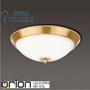 Иконка orion leuchten DL 7-465/24 gold-matt/462 opal-matt Opaldesign ceiling light, 24cm, brushed gold with opal glass светильник