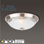 Иконка orion leuchten DL 7-465/24 satin/462 klar-matt Opaldesign ceiling light, 24cm, satin chrome with frosted glass потолочный светильник