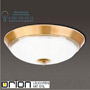 Иконка orion leuchten DL 7-465/34 gold-matt/464 klar-matt Opaldesign ceiling light, 34cm, brushed gold with frosted glass светильник