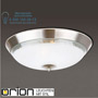 Иконка orion leuchten DL 7-465/34 satin/464 klar-matt Opaldesign ceiling light, 34cm, satin chrome with frosted glass светильник