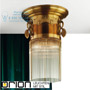 Иконка orion leuchten DL 7-476/3 alt-MS/Stäbchen Adele Ceiling Light, Antique Brass Finish, with crystal glass sticks, 37cm светильник