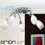 Иконка orion leuchten DL 7-482/5 chrom Carla ceiling light, chrome finish with satin diffused glasses светильник