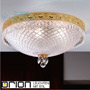 Иконка orion leuchten DL 7-489/6/55 gold Empire Crystal Ceiling Light with satin diffused cut glass, 55cm, 24K gold plated светильник
