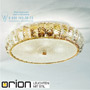 Иконка orion leuchten DL 7-535/42 gold Esta Ceiling Light with glass decoration, gold finish светильник
