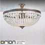 Иконка orion leuchten DL 7-542/6 Antik/Kristall Arila Ceiling Light, Antique Finish with 6 lamps светильник