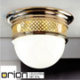 Иконка orion leuchten DL 7-544/5/480 MS/482 opal-glänzend Alt Wien Ceiling Light, Shiny Brass finish, 48cm светильник