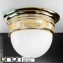 Иконка orion leuchten DL 7-544/5/570 MS/491 opal-glänzend Alt Wien Ceiling Light, Shiny Brass finish, 57cm светильник