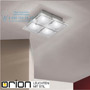 Иконка orion leuchten DL 7-605/4 satin Meno LED ceiling light, satin chrome finish, 25cm светильник