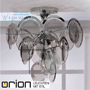 Иконка orion leuchten DLU 1108/6+1 chrom/293 rauch Rauchglas ceiling light, 7 lamps, chrome finish светильник