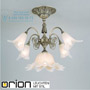 Иконка orion leuchten DLU 1617/4+1 Altpatina/440, 441 Tosca ceiling light, 5 lamps, antique brass finish светильник