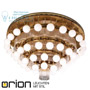 Иконка orion leuchten DLU 1660/24+18+12+6+1 alt-MS/150 opal sm Adele Ceiling Light, 61 lamps, Antique Brass finish, with opal glasses светильник