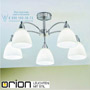 Иконка orion leuchten DLU 1696/5 satin Susan ceiling light, satin chrome finish светильник