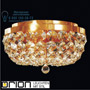Иконка orion leuchten DLU 2219/3/35 gold/A Sheraton ceiling light with 3 lamps, 35cm, 24K gold plated светильник